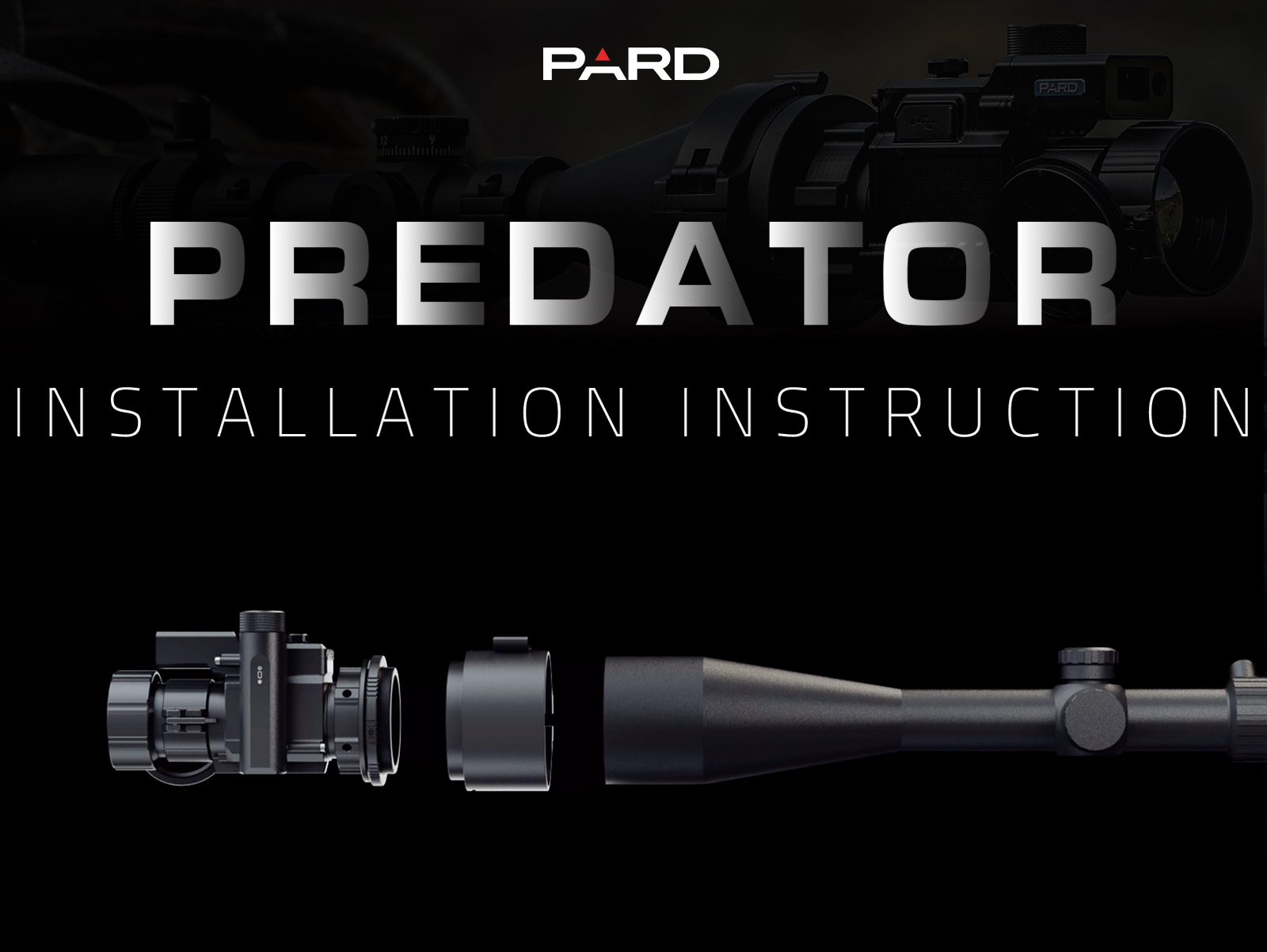 Predator Installation Instruction