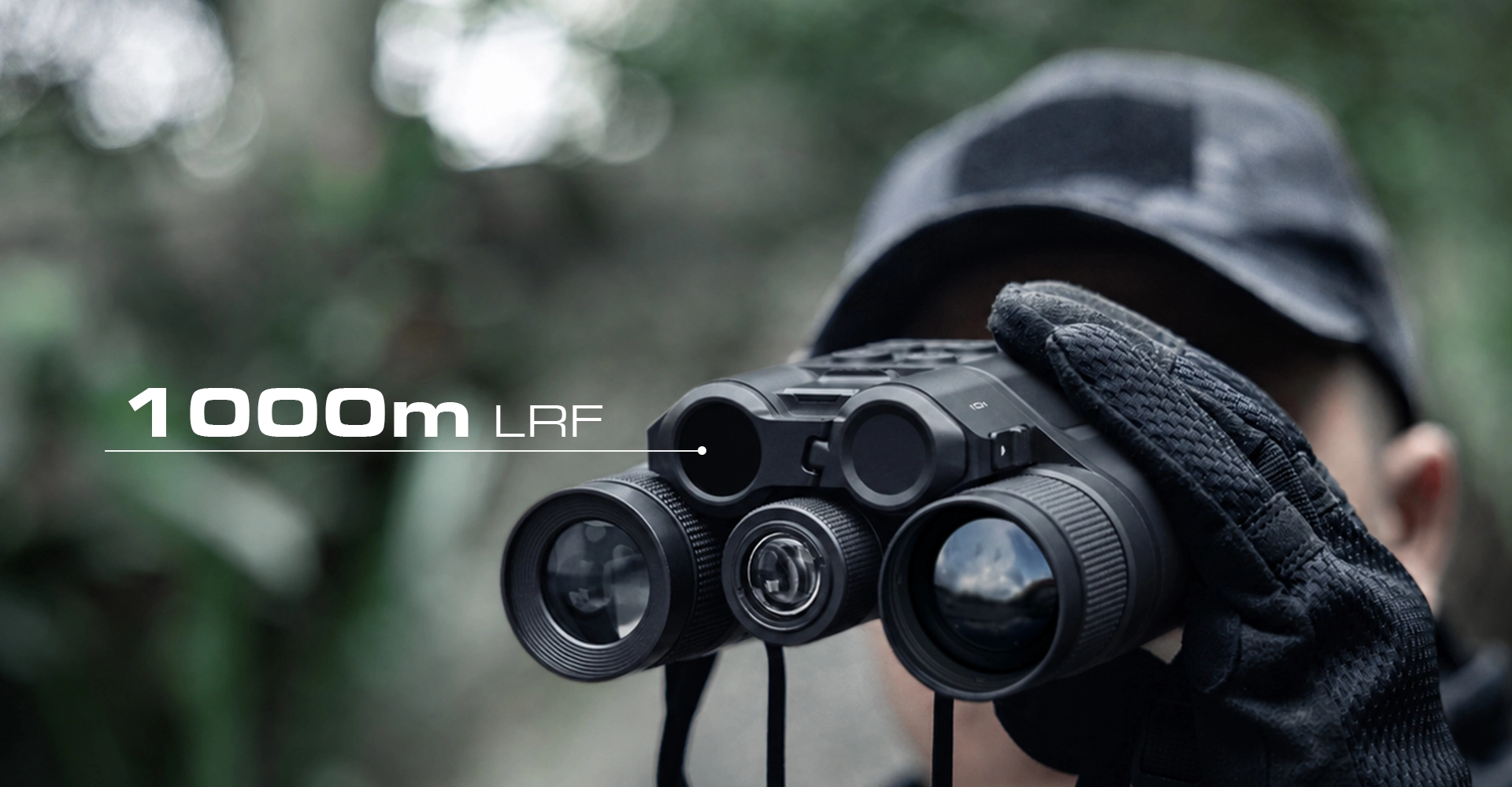 Telémetro láser integrado de los PARD Osprey 4K 384