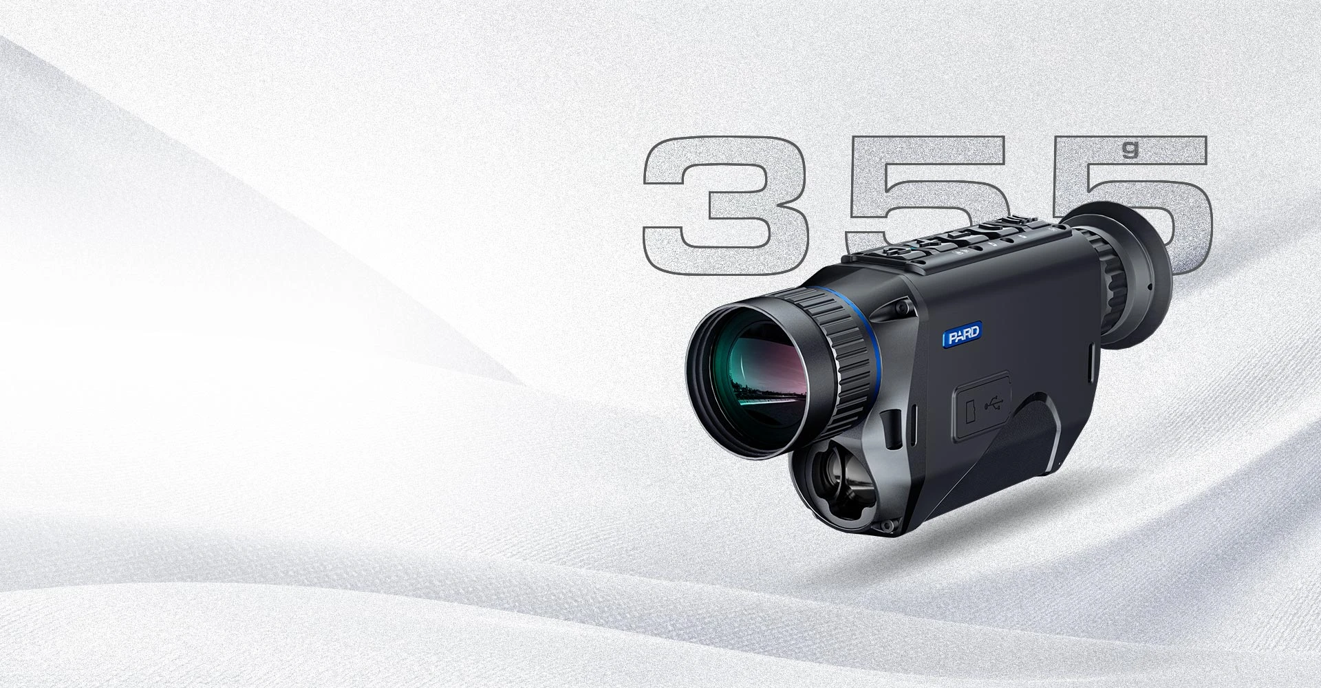 Diseño compacto y ligero del monocular térmico PARD TA32 2.0